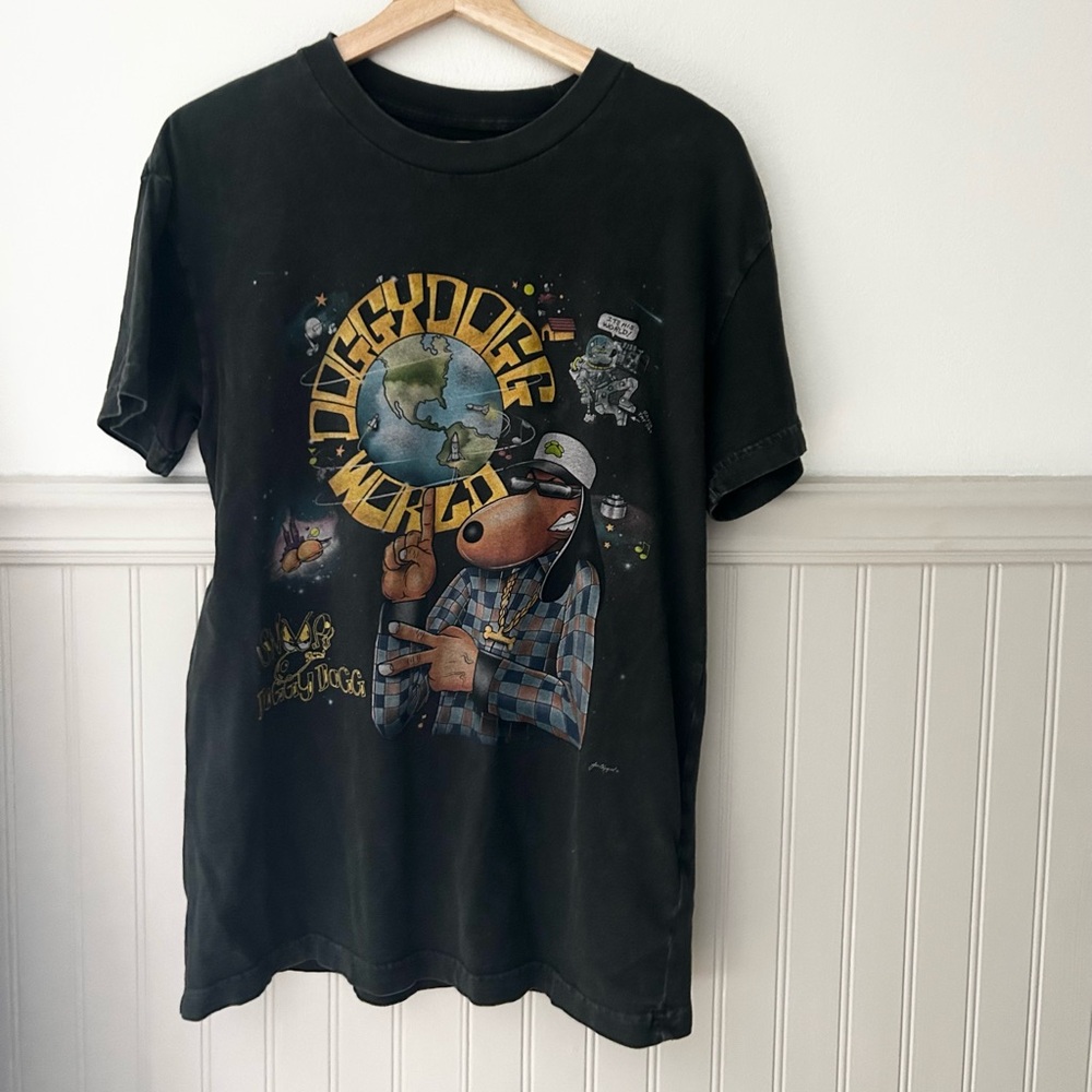 Abercrombie & Fitch Snoop Dogg Death Row Men’s Small Black Graphic Tee